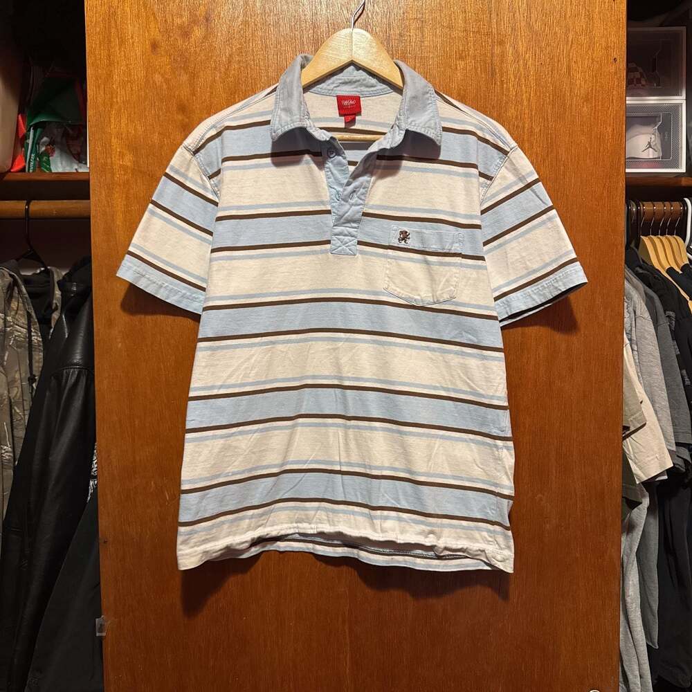 Hang Ten Striped Polo Shirt